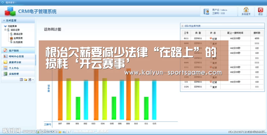 根治欠薪要减少法律“在路上”的损耗‘开云赛事’